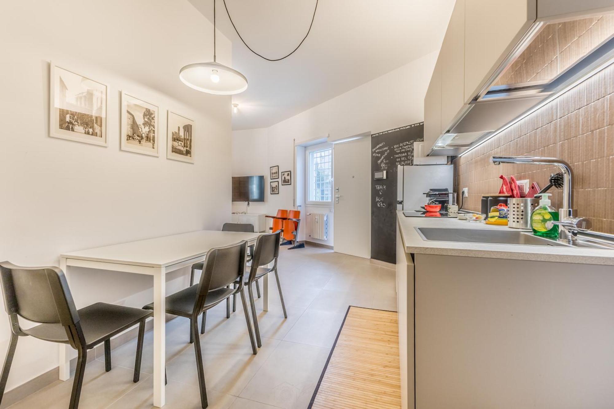 Al 32C Del Gianicolo Lägenhet Rom Exteriör bild