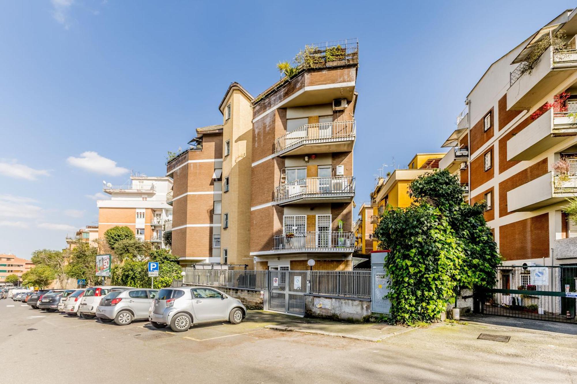 Al 32C Del Gianicolo Lägenhet Rom Exteriör bild