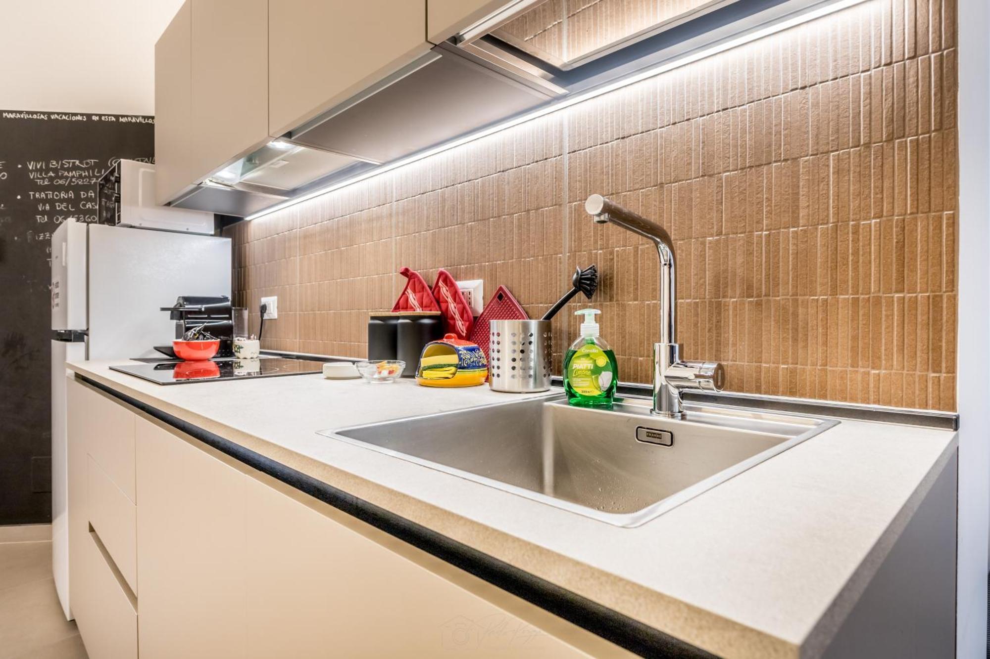 Al 32C Del Gianicolo Lägenhet Rom Exteriör bild